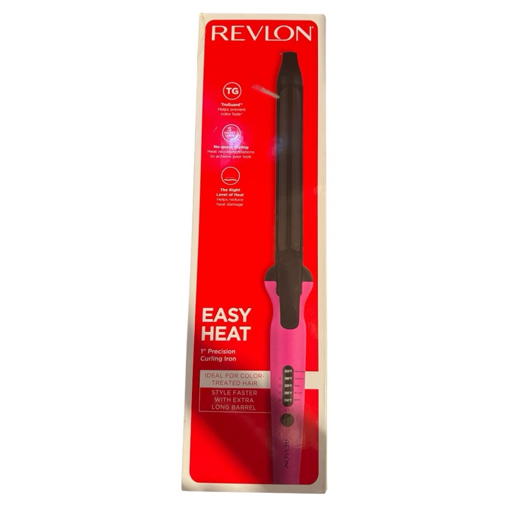 Revlon Easy Heat 1” Curling Iron